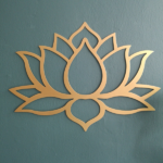 CIFbuy Stunning Large Lotus Metal Wall Art – Modern Living Room Decor & Fabulous Bridal Shower Gift.Wall Sculptures-cif buy(TikTok/temu self-pickup orders) - Image 24