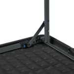 4 Foot Adjustable Height Folding Plastic Table, Black (Shipment from Walmart) - Image 4