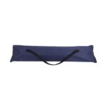 Oxford Cloth Hardwood With Cup Holder Wooden Stick Perforated 100kg Seaside Courtyard Oxford Cloth Hanging Chair Blue - Image 3