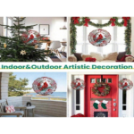 CIFbuy Vibrant Red Cardinal Wind Spinner & Mandala Wind Chime - Outdoor Metal Hanging Decor for Garden Patio | Thanksgiving Christmas Decoration - Image 4