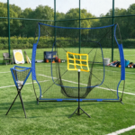 Adjustable Height Portable Basketball Hoop Stand 36.5-48.5 Inch Poolside System with Clear Backboard And Fillable Base for Whole Family - Blue Black Red - Image 9