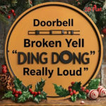 CIFbuy Classic Style | Round Iron Metal Sign 7.8x7.8 Inch 1PC, 2D Flat HD Printed Doorbell Malfunction Warning Decorative Wall Plaque F TikTok, TikTok, ue F Self-pickup Logiopics - Image 3