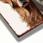 CIFbuy Golden Labrador Dog Metal Tin Sign 8x12 Inch" Vintage Waterproof Rustproof, Wall Art Home Bar Garage Club Decor 8x12 Inch ikTok, 8x12 Inch ikTok, t Self-pickup Logiopics - Image 6