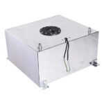 15 Gallon 60L Universal Aluminum Fuel Tank Oil Level Sensor Silver - Image 3