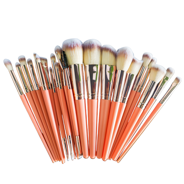 7c2a85dc-5ec3-4a5e-aa40-a54fc4978ab5.png 25pcs Makeup Brush Concealer Blush Foundation Eyeshadow Make Up Brush Makeup tools Prink (US Logistics only For USPS.TK/TMEU only For self-pickup) - Image 1