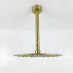 10" Brushed Nickel Bathroom Luxury shower head,High Pressure Rain Shower Head, Ultra-Thin Showerhead 304 Stainless Steel - Image 8