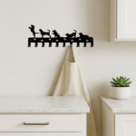 CIFbuy™ Create An Organized Oasis: Animal-Inspired Upright Keychain Hook Rack - Detachable Wall Storage | Utility For Every Space Wall Sculptures.(TikTok/temu self-pickup orders) - Image 2