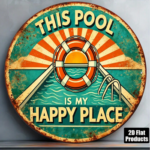 CIFbuy 1pc 7.87x7.87in Round Aluminum Sign, "Not" Lazy I, Am In Energy Saving Mode Funny Quote Plaque TikTok, , temu Self-pickup Logiaqics - Image 17
