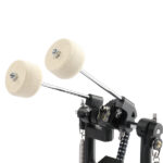 Wool Felt Hammer Double Drum Pedal Professional Double Bass Drum Pedal Black - Image 18
