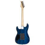 [Do Not Sell on Amazon] GST Stylish H-H Pickup Tiger Stripe Electric Guitar Kit with 20W AMP Bag Guitar Strap Blue - Image 6