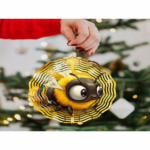 CIFbuy™ 2D Bee-Shaped Kinetic Metal Wind Spinner - Outdoor/Indoor Decor, Perfect Christmas/Thanksgiving Gift for Wives, Dynamic Wind-Powered Art with(TikTok/temu self-pickup orders) - Image 2