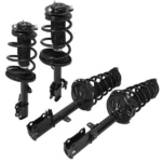 4PCS Front Rear Struts Shocks w/ Coil Spring fit for 2008-2011 Toyota Highlander FWD - Image 6