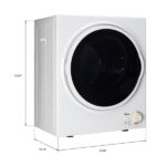 [Same code: 42752732] Do not sell on Amazon GYM25-78 Compact Portable Household clothes Dryer 1.6cuft with Stainless Steel Drum Black and White 120V MECHANICAL Control ETL Certification - Image 20