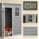 Outdoor Garden Storage Shed Tool House - Image 5