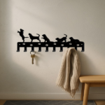 CIFbuy™ Create An Organized Oasis: Animal-Inspired Upright Keychain Hook Rack - Detachable Wall Storage | Utility For Every Space Wall Sculptures.(TikTok/temu self-pickup orders) - Image 5