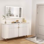 Bright LED Bathroom Mirror 32" x 24" Front Light, 5 Mins Defog, Full HD Reflected, 3 Colors Dimmable, Wall Mounted[Unable ship on weekends, TK/TEMU only for pickup, only TX10643 warehouse supports GOFO] - Image 8