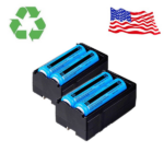 4 PCS 18650 Rechargeable Batteries + 2PCS DoubleCharger Set For FlashlightsHeadlamp (US Logistics only For USPS. TK/TMEU only For self-pickup, products W/ battery self-pickup For USPS, must provide hazardous goods shipping lable) - Image 5