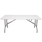 6' Folding Table Portable Plastic Indoor Outdoor Picnic Party Dining Camping Tables - Image 33