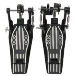 Wool Felt Hammer Double Drum Pedal Professional Double Bass Drum Pedal Black - Image 3