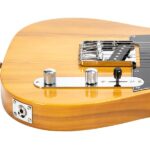 Maple Fingerboard GTL Electric Guitar SS Pickup Transparent Yellow - Image 14