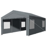 10X20FT Carport Car Port Canopy Grey - Image 19