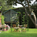 207*207*270cm Courtyard Wrought Iron Gazebo Iron Arch Black - Image 13