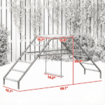 10 Pcs Chicken Coop Perches – with Adjustable Swing, Roosting Bars for Backyard Brooder & Farm Coop Upgrade - Image 3