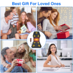 Full Body Massage Chair Pad with Heat, 8 Modes 9 Intensities, Home Office Car Use Back Neck Massager for Pain Relief Home Office Car Massage Chair Pad with Heat, Customizable Full Body Massager for Sedentary Pain & Sports Injury Relief, 3 Timer Settings - Image 7