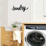 CIFbuy Metal Baked Paint Laundry Sign Wall Art Modern Laundry Room Decor (TikTok, temu pickup) - Image 5