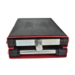 1100lbs Steel Adjustable Scissor Lift for Motorcycles Red - Image 3
