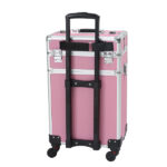 4 in 1 Aluminum Cosmetic Makeup Case Tattoo Box Pink - Image 33