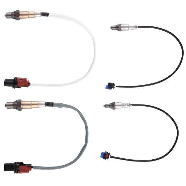 4pcs Oxygen O2 Sensor Fit For Ford F-150 2.7L Turbo Upstream+Downstream 2018-2020