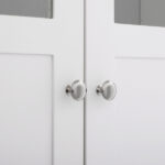 Double Doors Bathroom Cabinet White - Image 7