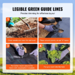4 x 300 ft Weed Barrier Landscape Material, 3.2 oz Woven Geotextile Fabric Beneath Gravel, Garden Weed Restriction Mat, Driveway Material (Shipment from Walmart) - Image 5