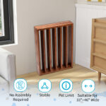 The Wooden Dog Fence Brown - Image 12