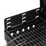 44*27*7cm Portable Square Charcoal Grill Black - Image 3