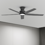 52 inch Ceiling Fans with Lights, Large Air Volume Ceiling Fans with Reversible Quiet DC Motor and Remote, 5X-W5[Unable ship on weekends, TK/TEMU only for pickup, only TX10643 warehouse supports GOFO] - Image 4