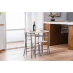Same Code 29174819 PVC Breakfast Table (One Table and Two Chairs) Natural - Image 16