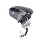 Mirrors Passenger Right Side Heated Hand Fit for Hyundai Santa Fe 2021-2023 Manual Folding No Memory Paintable with Puddle Light No Auto-Dimming Power Adjust 87620-S2410 HY1321331 87620S2410 - Image 5