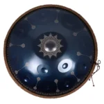 10 Notes Mandala Pattern Silver Handpan Drum Decorative Steel Percussion Instrument