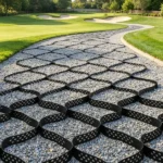 32.81 x 9.84 FT Gravel Grid, 2" Permeable Geo Grid Driveway Stabilizer for Garden, Patio & RV Parking - Image 5