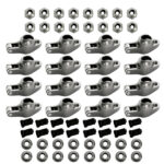 16Pcs Steel Roller Tip Rocker Arms Set Fit for Small Block Chevy 305 350 400 1.6 Ratio 3/8" Stud - Image 5
