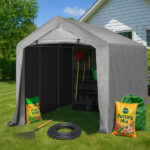 8’X 12’outdoor storage shelter shed - Image 21