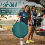 Portable Outdoor Pop-up Toilet Dressing Fitting Room Privacy Shelter Tent Army Green - Image 7