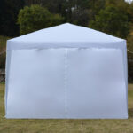 3 x 3m Two Doors & Two Windows Practical Waterproof Right-Angle Folding Tent White - Image 52