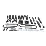 3" / 5" Drop Lowering Flip Kit Fit for Chevrolet C10 GMC C15 1973-1987 Springs & Shocks Black - Image 6