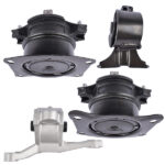 Set of 4 Engine Mounts & Transmission Mount 50820-STX-A02 50850-STX-A03 for Acura MDX V6 3.7L 2007-2013 50830-SEP-A21 50810-STX-A02 - Image 7