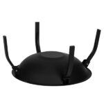 22" Four - legged Folding Iron Brazier Wood Burning Fire Pit Decoration for Backyard Poolside - Image 27