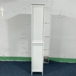 66.92" Tall Bathroom Storage Cabinet with Adjustable Shelves,1 Doors Freestanding Cabinet with Anti-Tip, Open compartments, for Home, Small Spaces, Bathroom,Kitchen, Living Room, White - Image 20