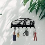 CIFbuy Alluring 1pc Metal Key Holder for Wall. The 7 - Hook, Black, Wall - Mounted Organizer is a Gorgeous Addition to Your Front Entryway. It Serves as a De(TikTok/temu self-pickup orders) - Image 28